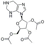 2,6-DIHYDRO-9-(2',3',5'-TRI-O-ACETYL-B-D-RIBOFURANOSYL)PURINE Struktur