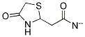 1,3-THIAZOLIN-4-ON-2-YLACETONITRIL Struktur