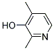 2,4-DIMETHYL-3-HYDROXYPYRIDIN Struktur