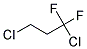1,3-DICHLORO-1,1-DIFLUOROPROPAN Struktur