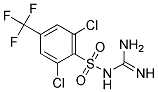 [2,6-DICHLORO-4-(TRIFLUOROMETHYL)BENZENESULPHONYL]GUANIDINE 95+% Struktur