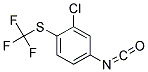 2-CHLORO-4-ISOCYANATO-1-[(TRIFLUOROMETHYL)THIO]BENZEN Struktur