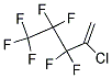 2-CHLORO-3,3,4,4,5,5,5-HEPTAFLUOROPENT-1-EN Struktur