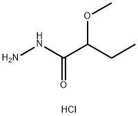 2-METHOXYBUTANOHYDRAZIDE HYDROCHLORIDE Struktur