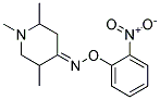 1,2,5-TRIMETHYLPIPERIDIN-4-ONE 2-NITROPHENYL OXIME Struktur