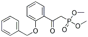 [2-(2-BENZYLOXY-PHENYL)-2-OXO-ETHYL]-PHOSPHONIC ACID DIMETHYL ESTER Struktur