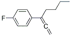 1-FLUORO-4-(1-VINYLIDENE-PENTYL)-BENZENE Struktur