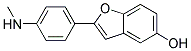 2-(4-METHYLAMINO-PHENYL)-BENZOFURAN-5-OL Struktur