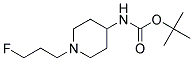 [1-(3-FLUORO-PROPYL)-PIPERIDIN-4-YL]-CARBAMIC ACID TERT-BUTYL ESTER Struktur