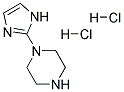 1-(1H-IMIDAZOL-2-YL)-PIPERAZINE 2HCL Struktur