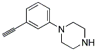 1-(3-ETHYNYL-PHENYL)-PIPERAZINE Struktur