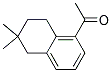 1-(6,6-DIMETHYL-5,6,7,8-TETRAHYDRO-NAPHTHALEN-1-YL)-ETHANONE Struktur