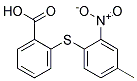 2-[(4-METHYL-2-NITROPHENYL)THIO]BENZOIC ACID Struktur