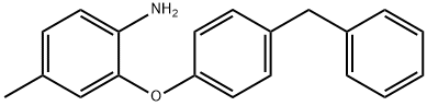 2-(4-BENZYLPHENOXY)-4-METHYLANILINE Struktur