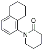 1-(5,6,7,8-TETRAHYDRO-NAPHTHALEN-1-YL)-PIPERIDIN-2-ONE Struktur