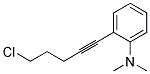 [2-(5-CHLORO-PENT-1-YNYL)-PHENYL]-DIMETHYL-AMINE Struktur