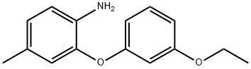 2-(3-ETHOXYPHENOXY)-4-METHYLANILINE Struktur