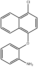 2-[(4-CHLORO-1-NAPHTHYL)OXY]ANILINE Struktur