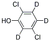 2,5-DICHLOROPHENOL-3,4,6-D3 Struktur