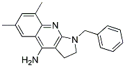 1-BENZYL-6,8-DIMETHYL-2,3-DIHYDRO-1H-PYRROLO[2,3-B]QUINOLIN-4-YLAMINE Struktur