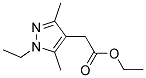 (1-ETHYL-3,5-DIMETHYL-1H-PYRAZOL-4-YL)-ACETIC ACID ETHYL ESTER Struktur