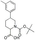 1-(TERT-BUTOXYCARBONYL)-5-M-TOLYLPIPERIDINE-2-CARBOXYLIC ACID Struktur