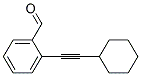 2-CYCLOHEXYLETHYNYL-BENZALDEHYDE Struktur