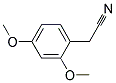 2,4-DIMETHOXYPHENYL ACETONITRILE Struktur