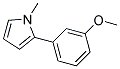 2-(3-METHOXY-PHENYL)-1-METHYL-1H-PYRROLE Struktur