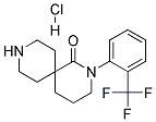 2-(2-(TRIFLUOROMETHYL)PHENYL)-2,9-DIAZASPIRO[5.5]UNDECAN-1-ONE HYDROCHLORIDE Struktur