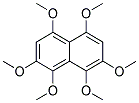 1,2,4,5,7,8-HEXAMETHOXY-NAPHTHALENE Struktur