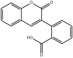 2-(2-OXO-2H-CHROMEN-3-YL)-BENZOIC ACID Struktur