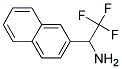 2,2,2-TRIFLUORO-1-NAPHTHALEN-2-YL-ETHYLAMINE Struktur