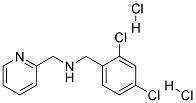 (2,4-DICHLORO-BENZYL)-PYRIDIN-2-YLMETHYL-AMINE DIHYDROCHLORIDE Struktur