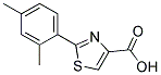 2-(2,4-DIMETHYL-PHENYL)-THIAZOLE-4-CARBOXYLIC ACID Struktur