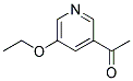 1-(5-ETHOXYPYRIDIN-3-YL)ETHANONE Struktur