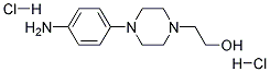 2-[4-(4-AMINO-PHENYL)-PIPERAZIN-1-YL]-ETHANOL DIHYDROCHLORIDE Struktur