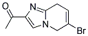 1-(6-BROMO-8H-IMIDAZO[1,2-A]PYRIDIN-2-YL)-ETHANONE Struktur