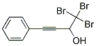 1,1,1-TRIBROMO-4-PHENYL-BUT-3-YN-2-OL Struktur