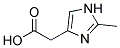 (2-METHYL-1H-IMIDAZOL-4-YL)-ACETIC ACID Struktur