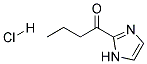 1-(1H-IMIDAZOL-2-YL)-BUTAN-1-ONE HCL Struktur