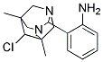 2-(6-CHLORO-5,7-DIMETHYL-1,3-DIAZATRICYCLO[3.3.1.1(3,7)]DEC-2-YL)PHENYLAMINE Struktur