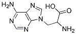 2-AMINO-3-(6-AMINO-PURIN-9-YL)-PROPIONIC ACID Struktur