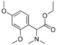 (2,4-DIMETHOXY-PHENYL)-DIMETHYLAMINO-ACETIC ACID ETHYL ESTER Struktur