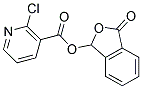 2-CHLORO-NICOTINIC ACID 3-OXO-1,3-DIHYDRO-ISOBENZOFURAN-1-YL ESTER Struktur