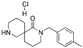 2-(4-METHYLBENZYL)-2,8-DIAZASPIRO[5.5]UNDECAN-1-ONE HYDROCHLORIDE Struktur