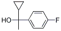 1-CYCLOPROPYL-1-(4-FLUORO-PHENYL)-ETHANOL Struktur