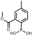 2-METHOXYCARBONYL-4-METHYLPHENYLBORONIC ACID Struktur