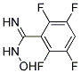 2,3,5,6-TETRAFLUORO-N-HYDROXY-BENZAMIDINE Struktur