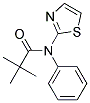 2,2-DIMETHYL-N-PHENYL-N-THIAZOL-2-YL-PROPIONAMIDE Struktur